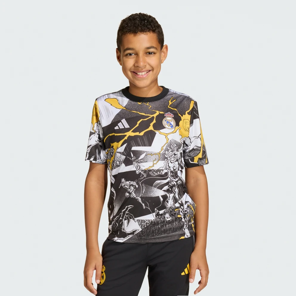 Real Madrid FC Avengers 25/26 Pre-Match Kids' T-Shirt