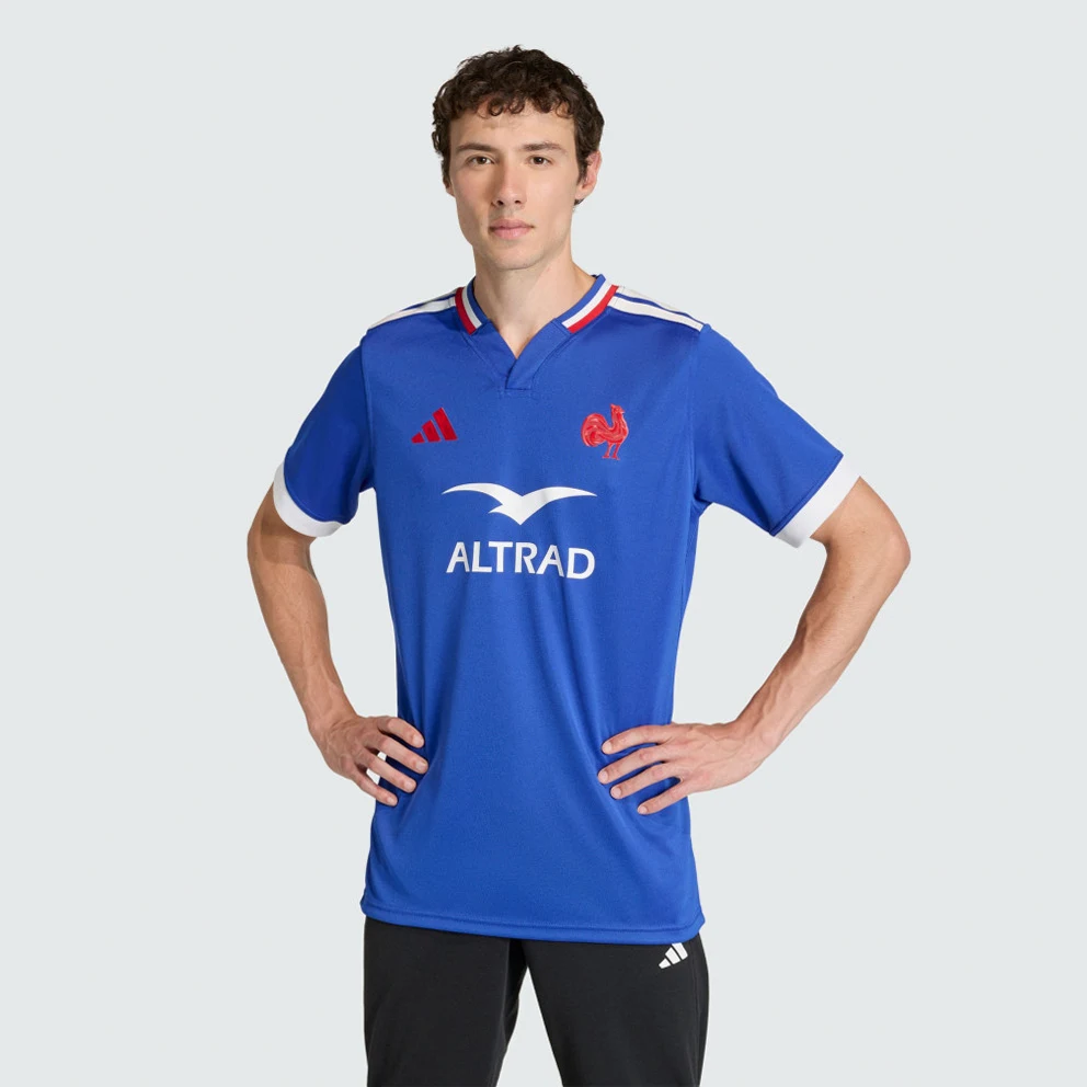France Rugby Home Replica Men's T-Shirt
