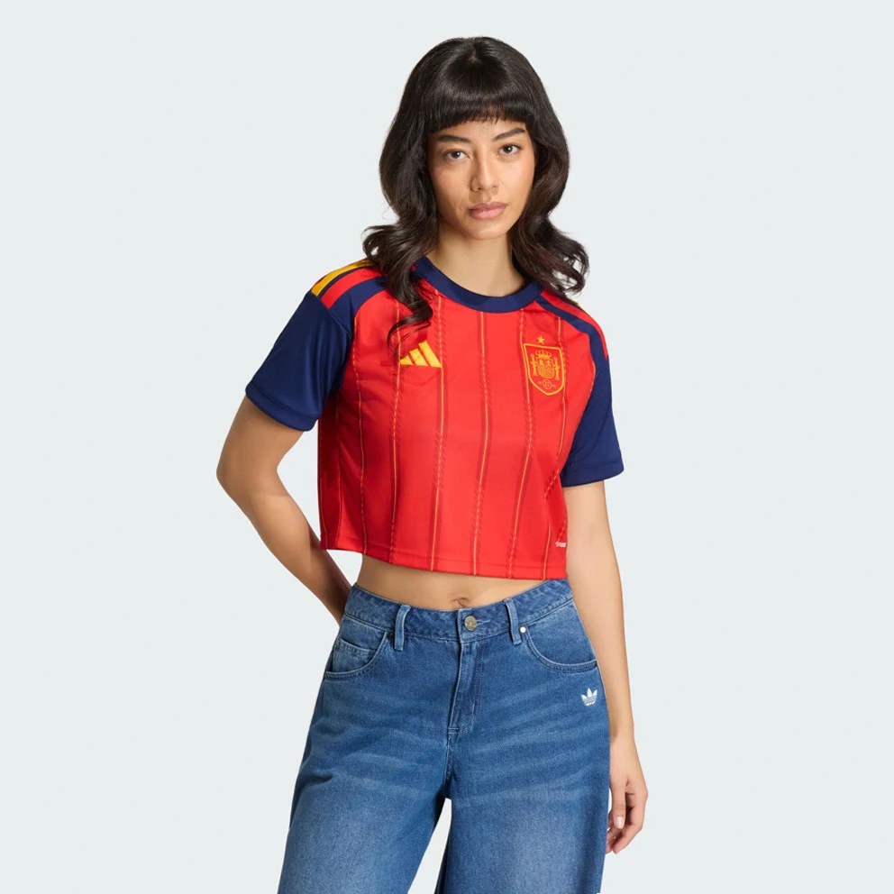 Spain 26 Home Women's Cropped T-Shirt