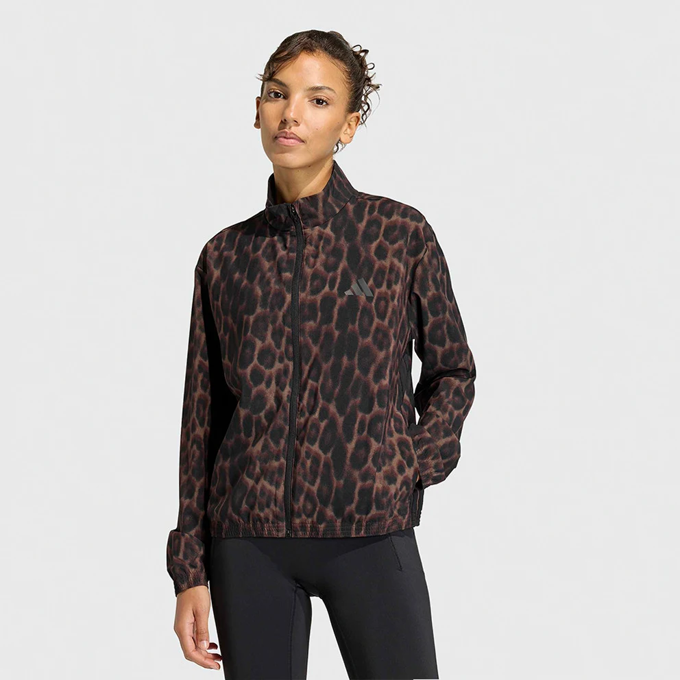 Workout Essentials Leopard Women's Track Top
