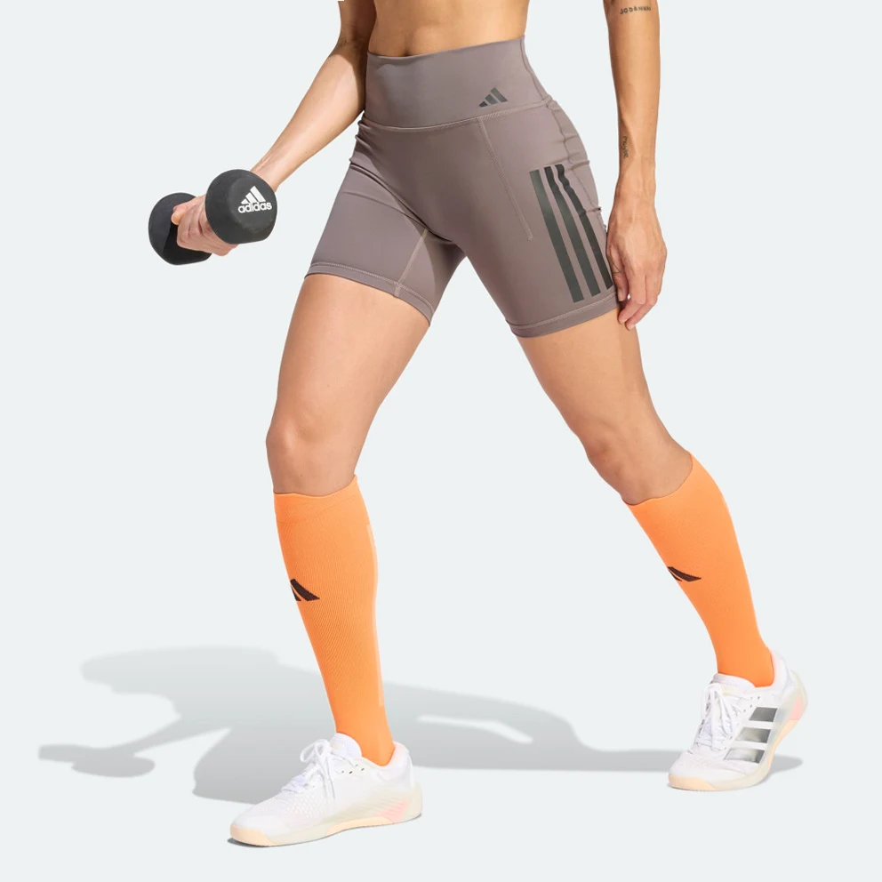 W Optime Workout 3-Stripes Short Leg