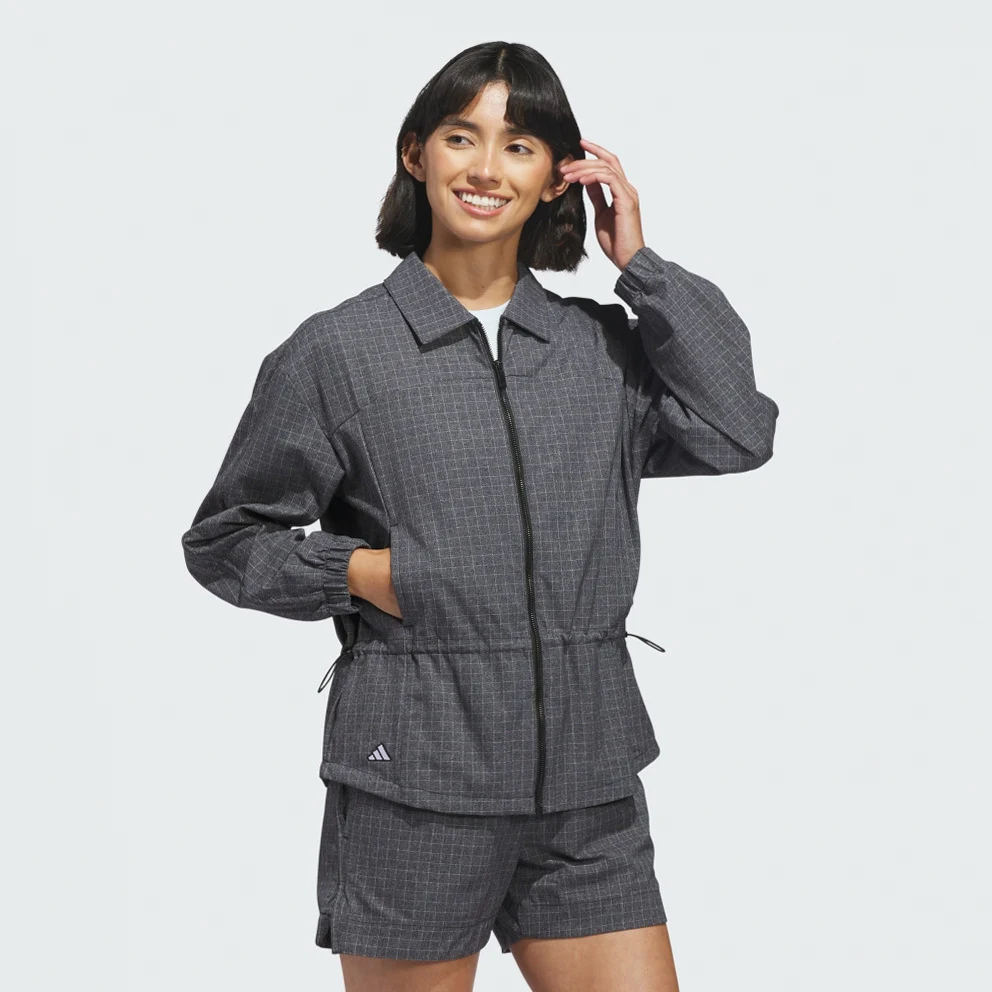 W Ultimate365+ Peplum Grid Track Top