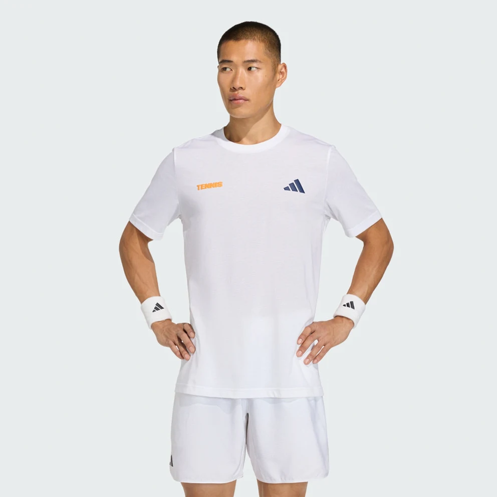 M Tennis Hot Egg Graphic T-Shirt