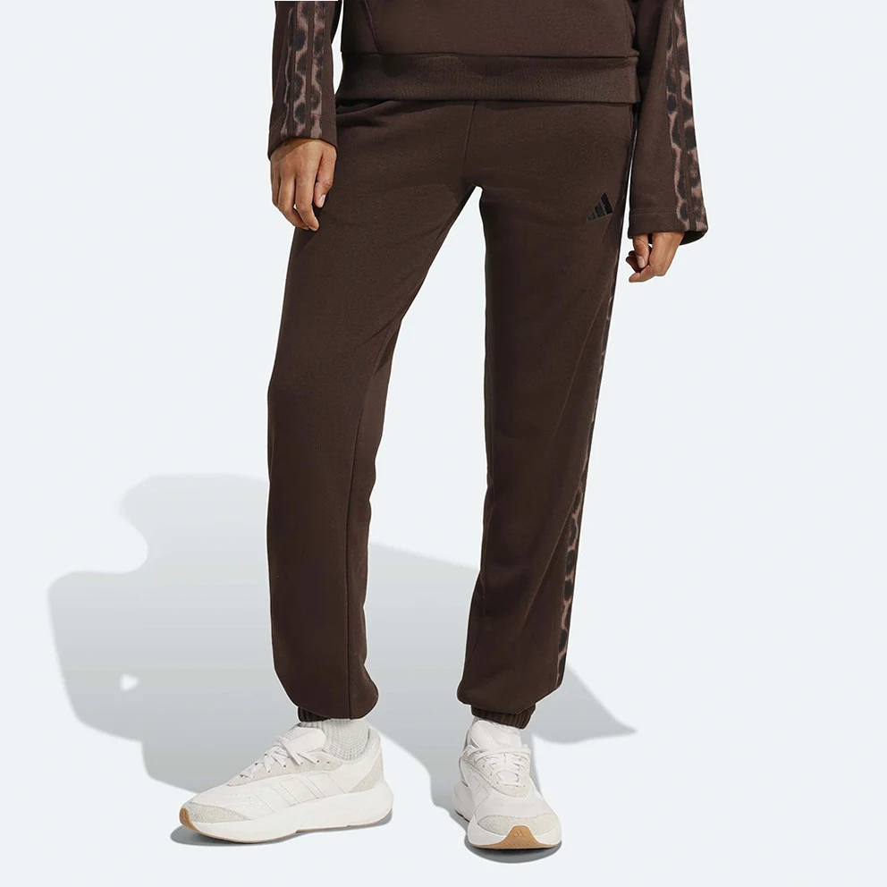 adidas Sportswea Essentials Leopard Women's Print Track Pants