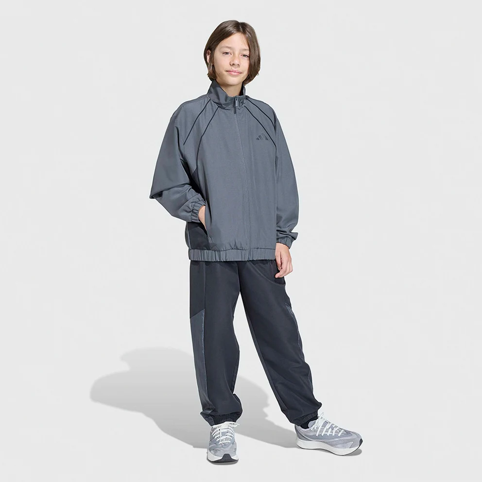 Color Block Woven Kids'  Track Suit