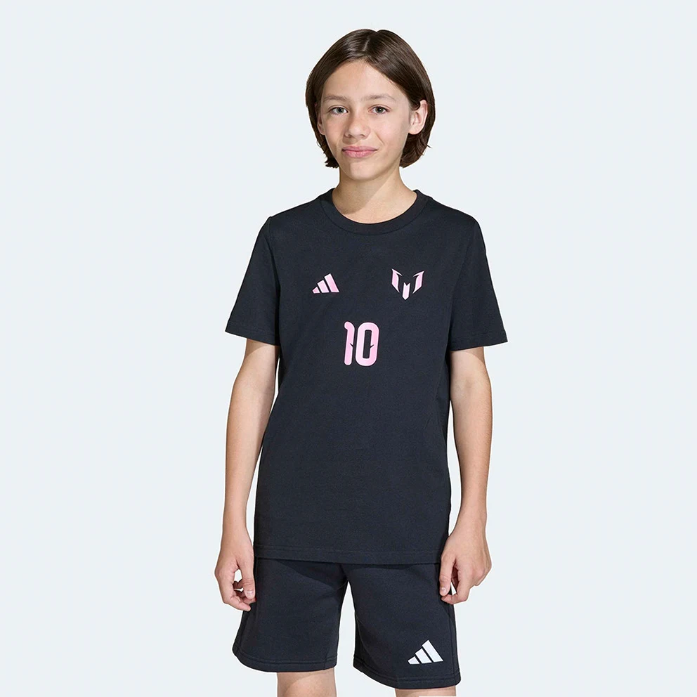 Messi Name & Number Graphic Kids' T-Shirt