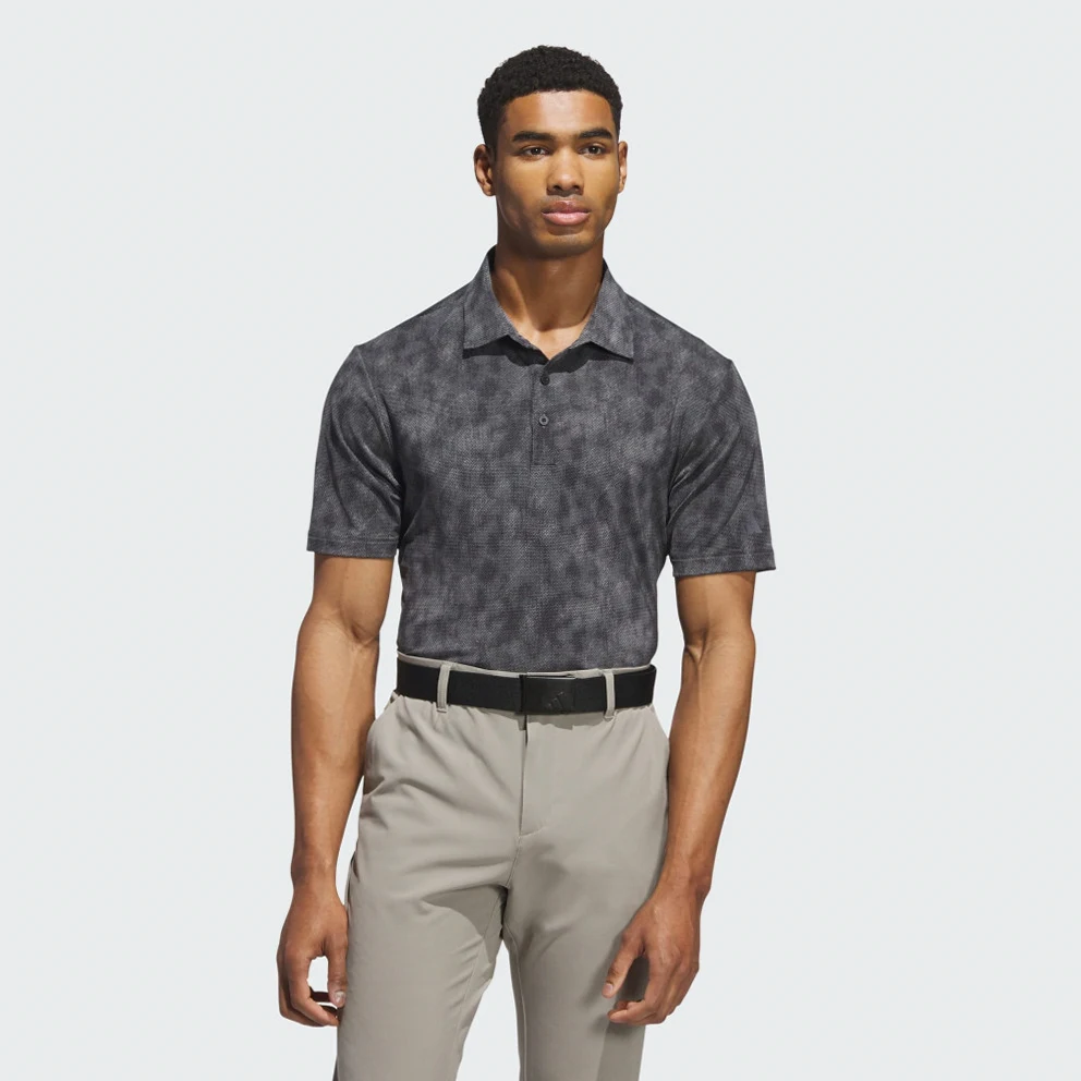 M Ultimate365 Textured Print Polo Shirt
