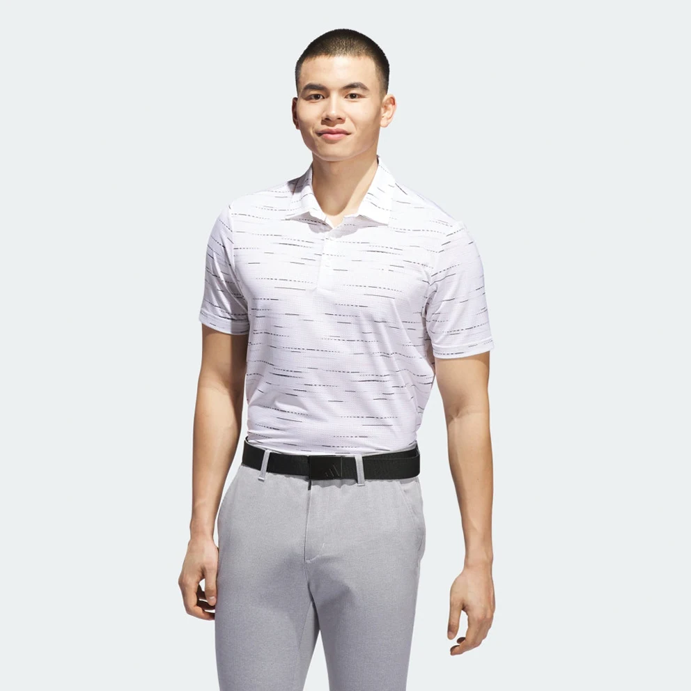 M Ultimate365 Mesh Glimmer Print Polo