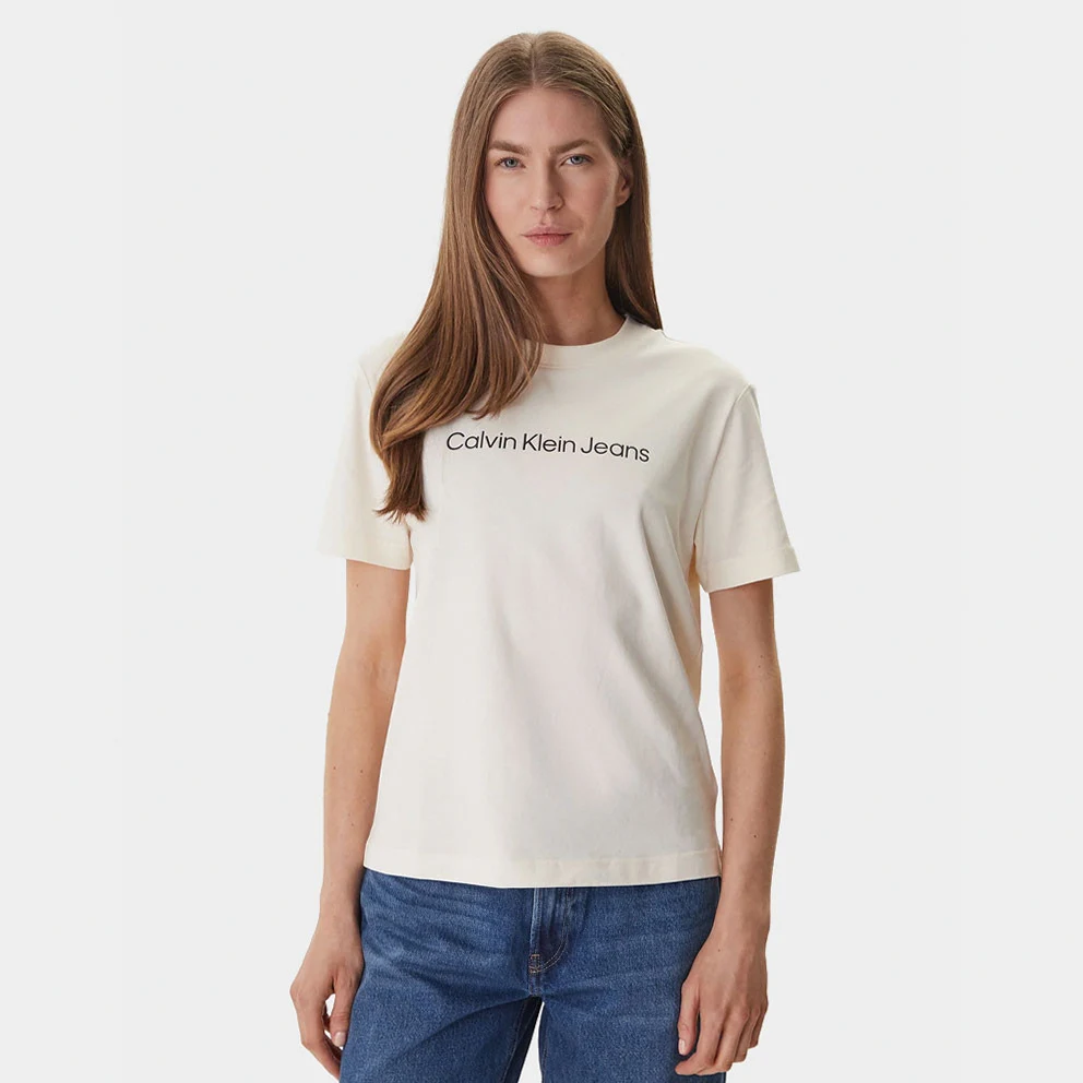 Calvin Klei A- Inst Logo Classic Women's T-Shirt