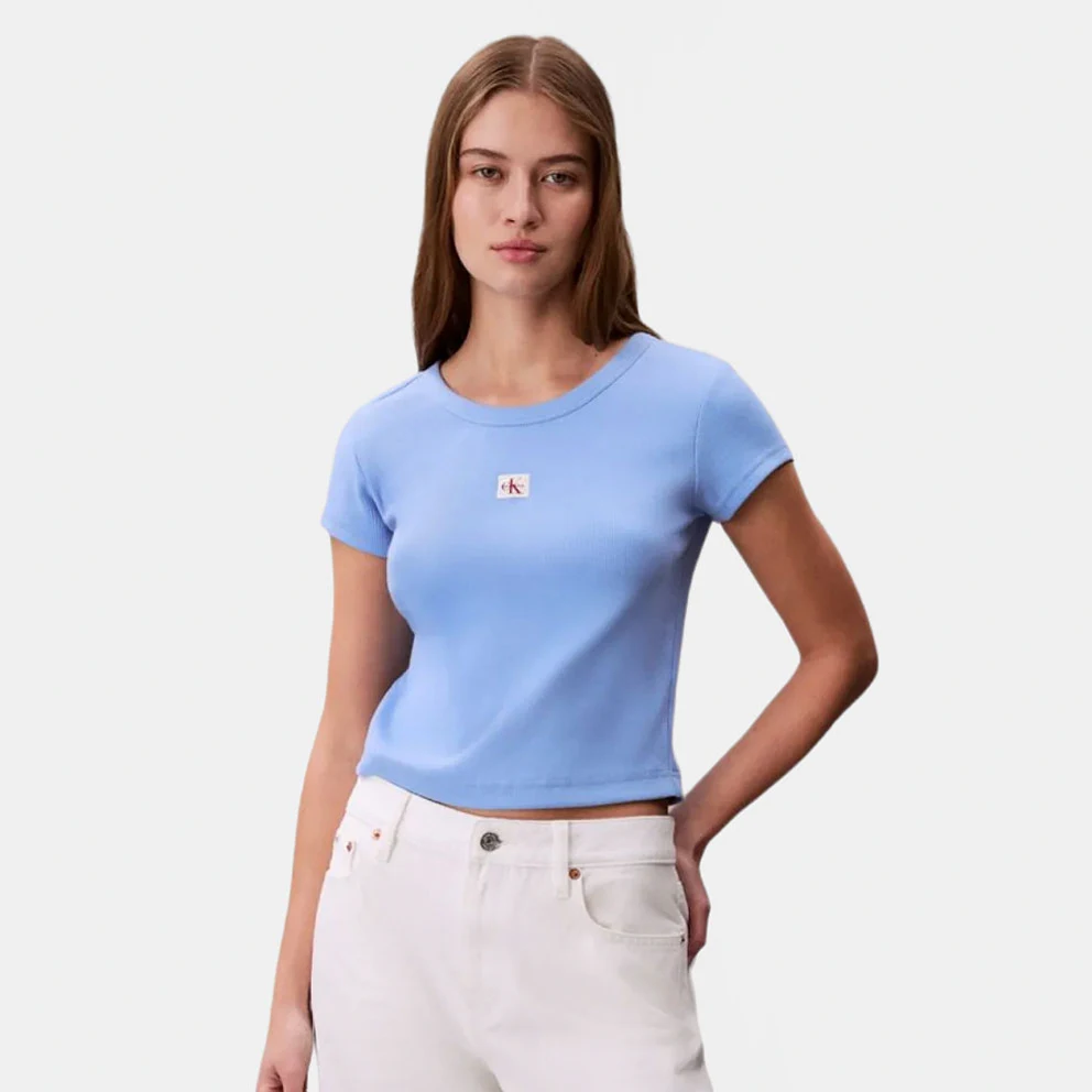 A- Woven Label 2X2 Rib Baby Women's T-Shirt