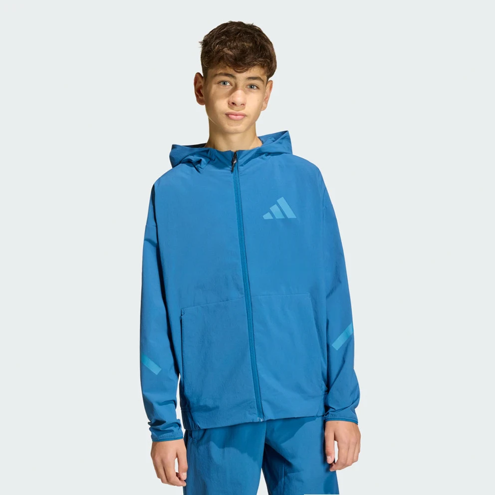 K Z.N.E. Woven Travel Cover Up Track Top