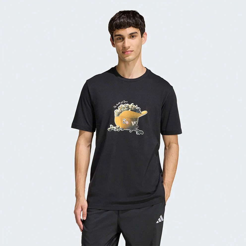 Snack Popcorn Graphic  Men's T-Shirt