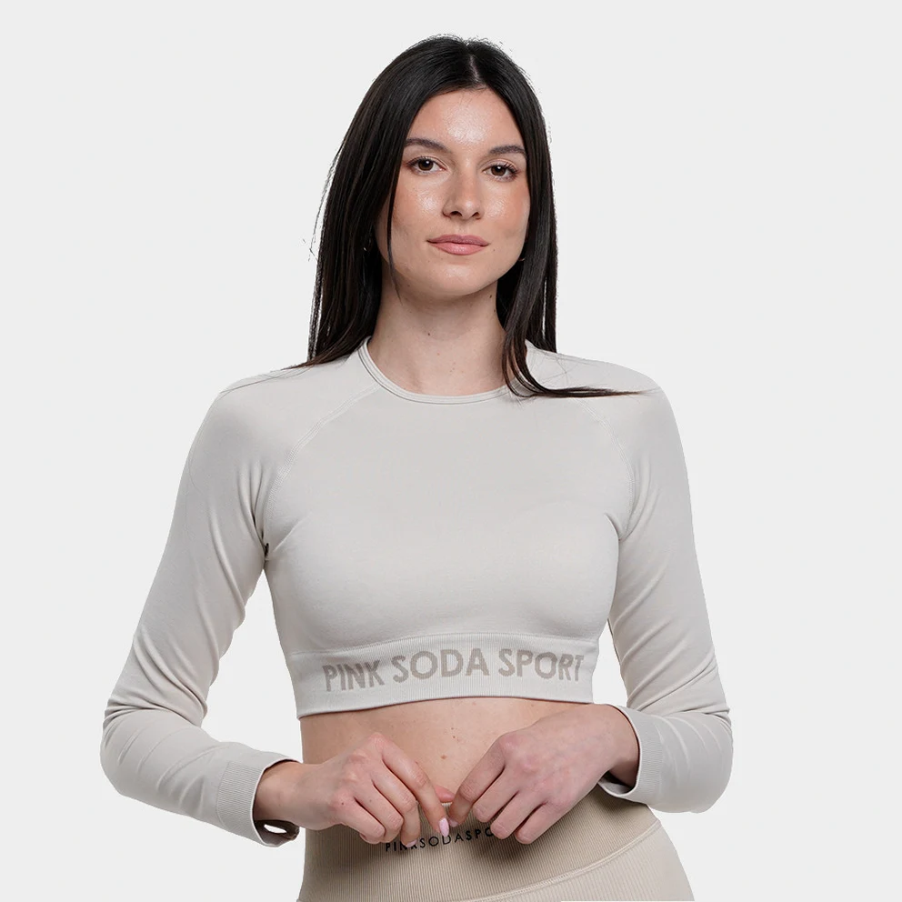 Logo Women's Cropped Long Sleeve