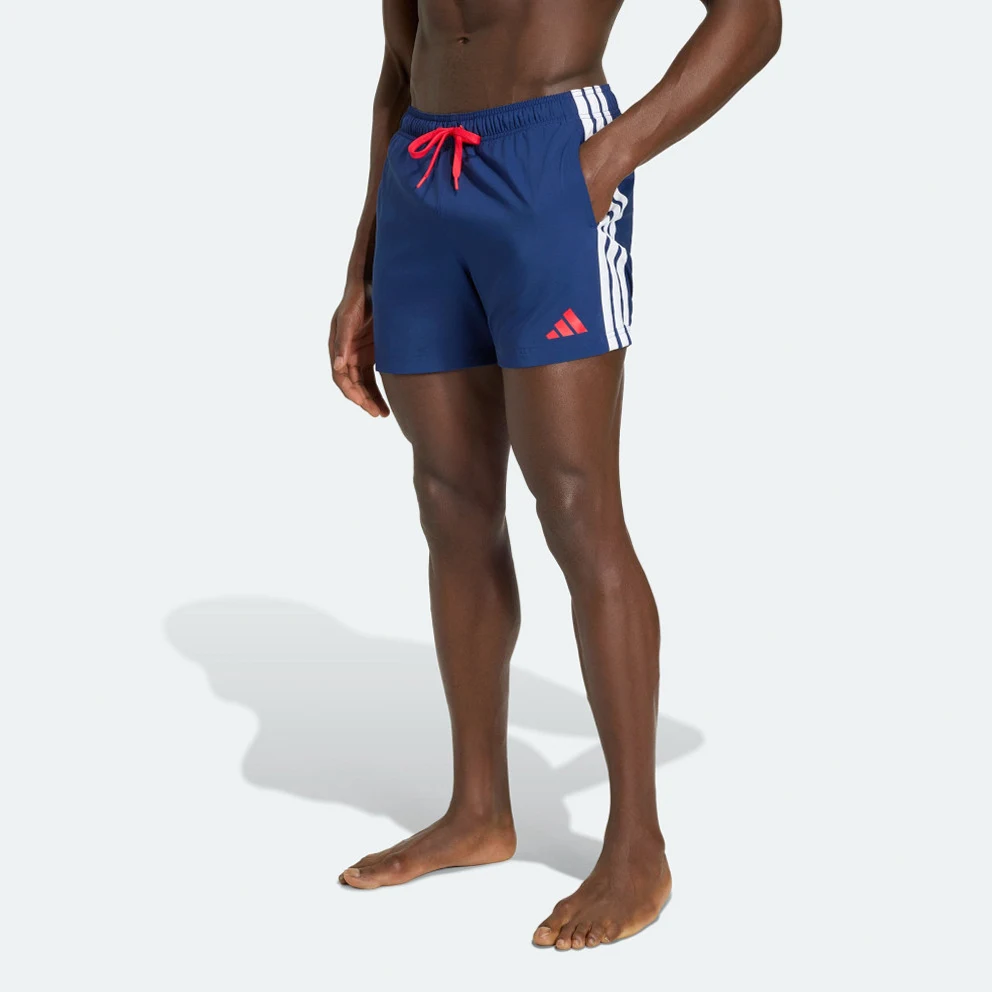 M 3-Stripes Swim Shorts 5-Inch