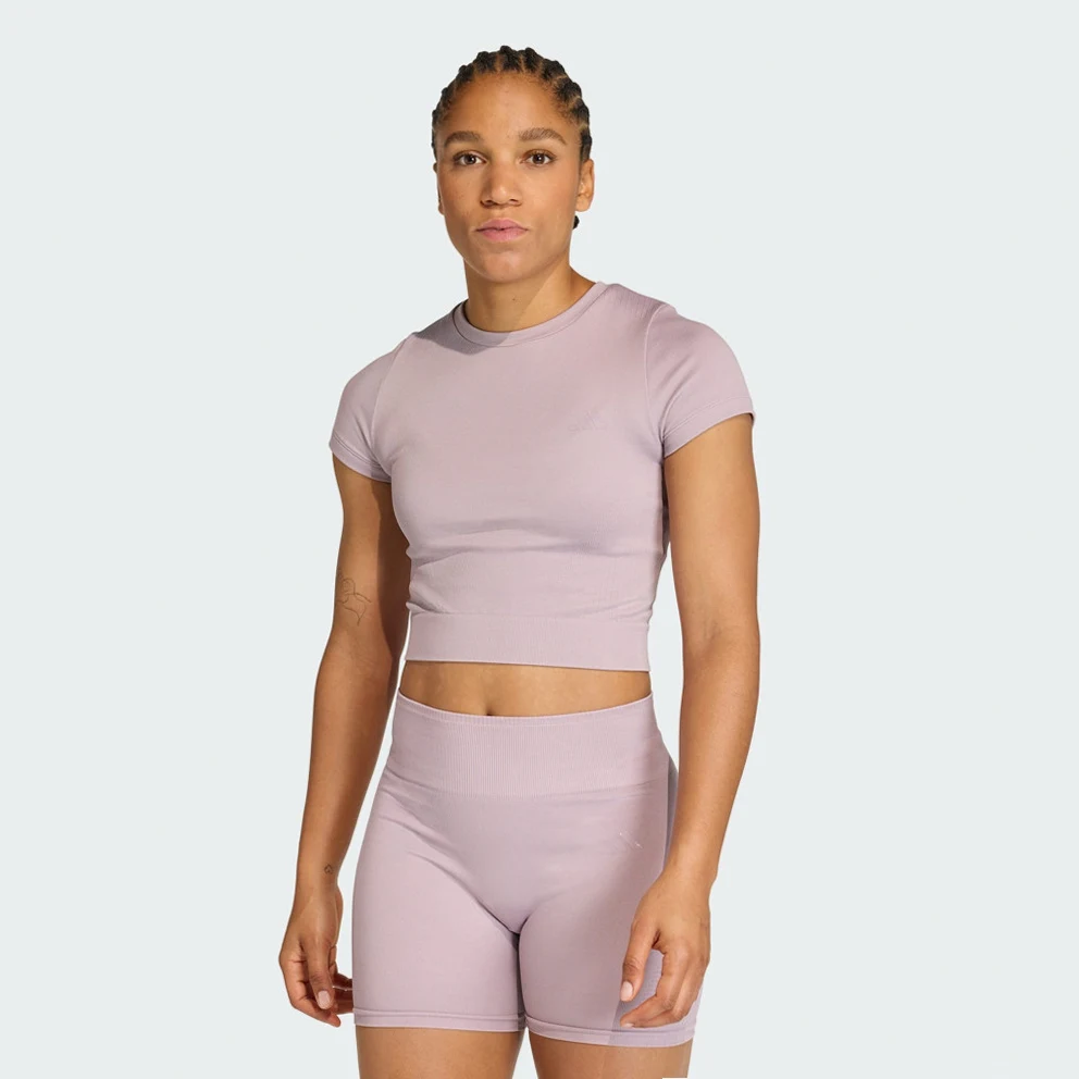 W Workout Essentials Knit Baby Tee