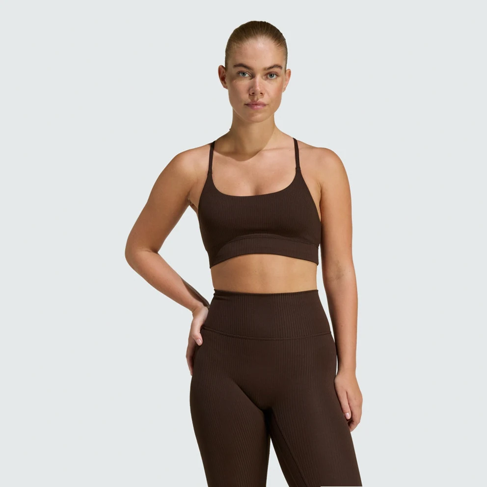 W All Me Light Support Rib Bra Long Line