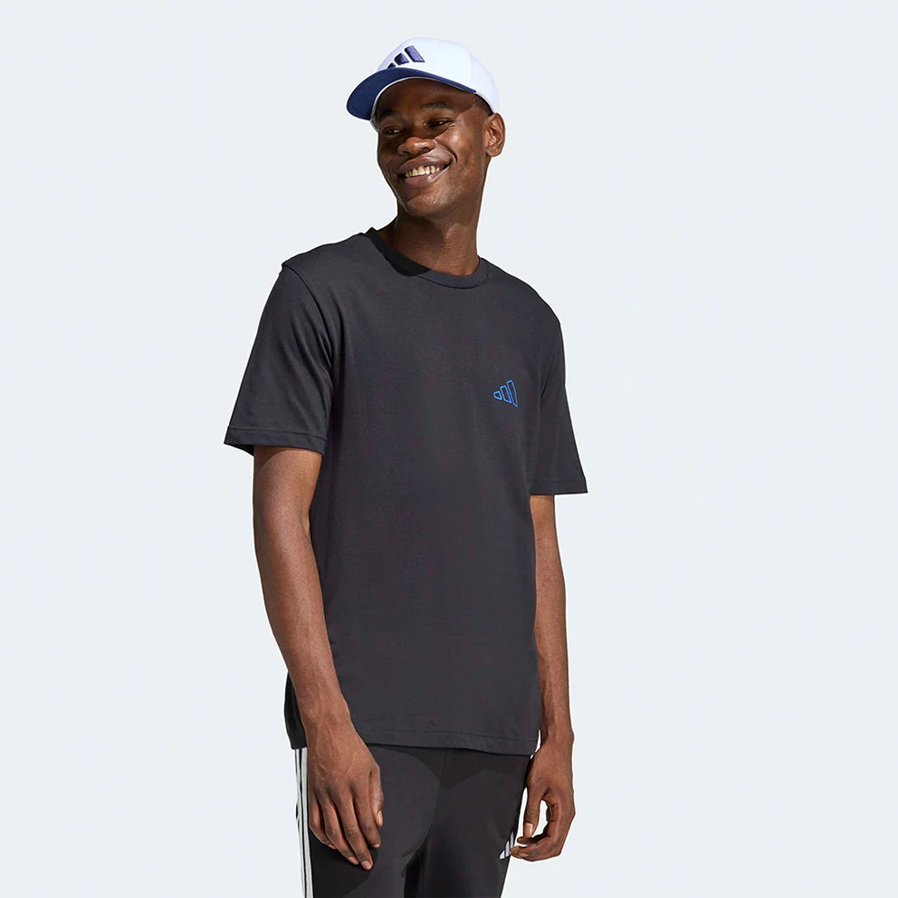 Essentials Three Stripe Vibe Graphic Men's T-Shirt