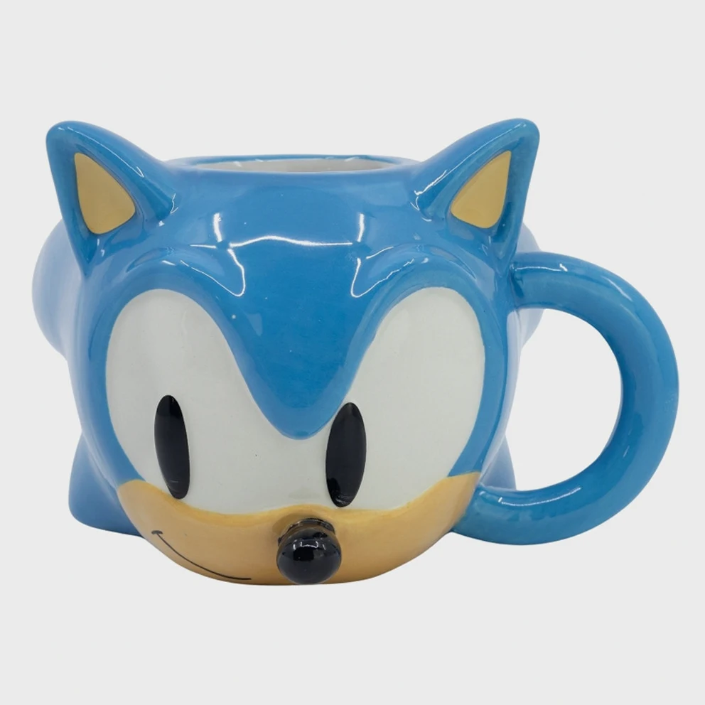 Sonic the Hedgehog Head 3D Mug
