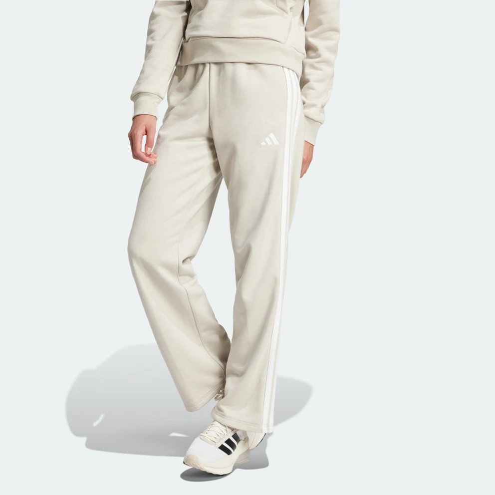 Essentials 3-Stripes Open Hem French Terry Women's Track Pants