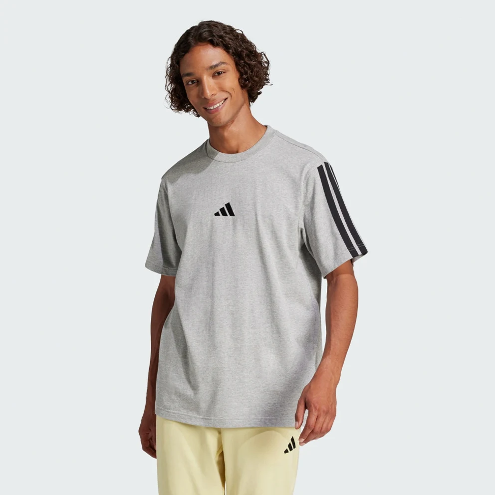 Essentials 3-Stripes Single Jersey Men's T-Shirt
