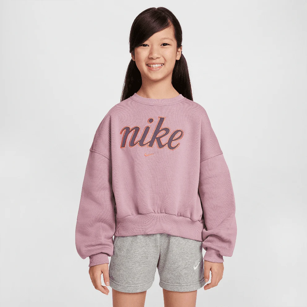 G Nsw Club Flc Bxy Crw Gx Star Kids' Sweatshirt