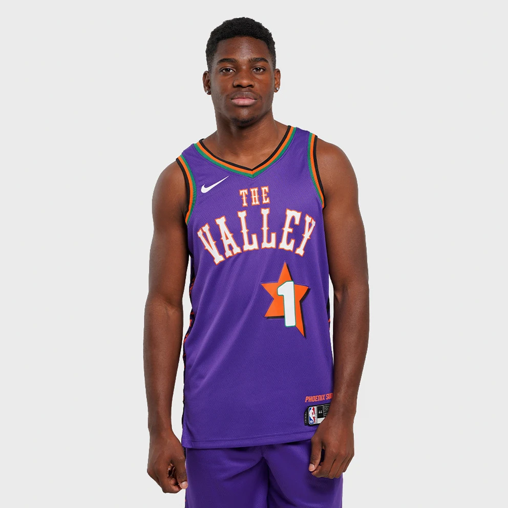 NBA Devin Booker Phoenix Suns City Edition  Basketball Jersey