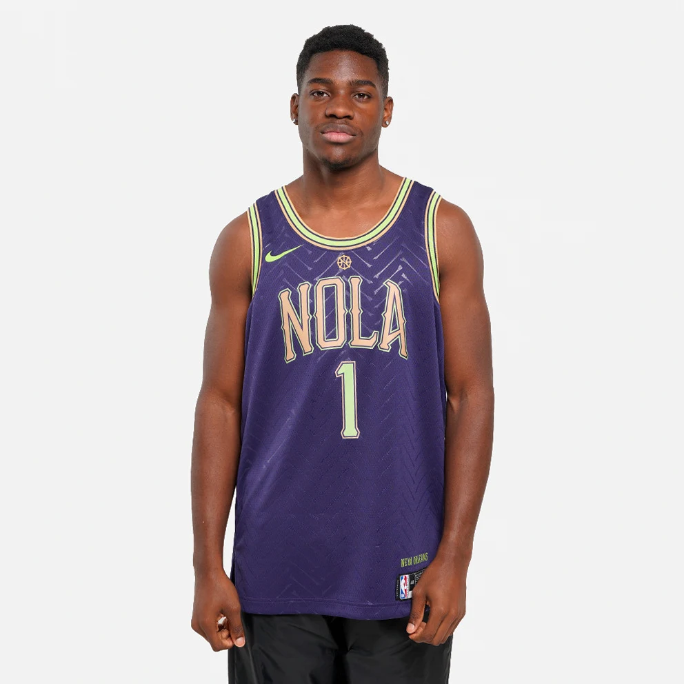 NBA Zion Williamson New Orleans Pelicans City Edition Basketball Jersey