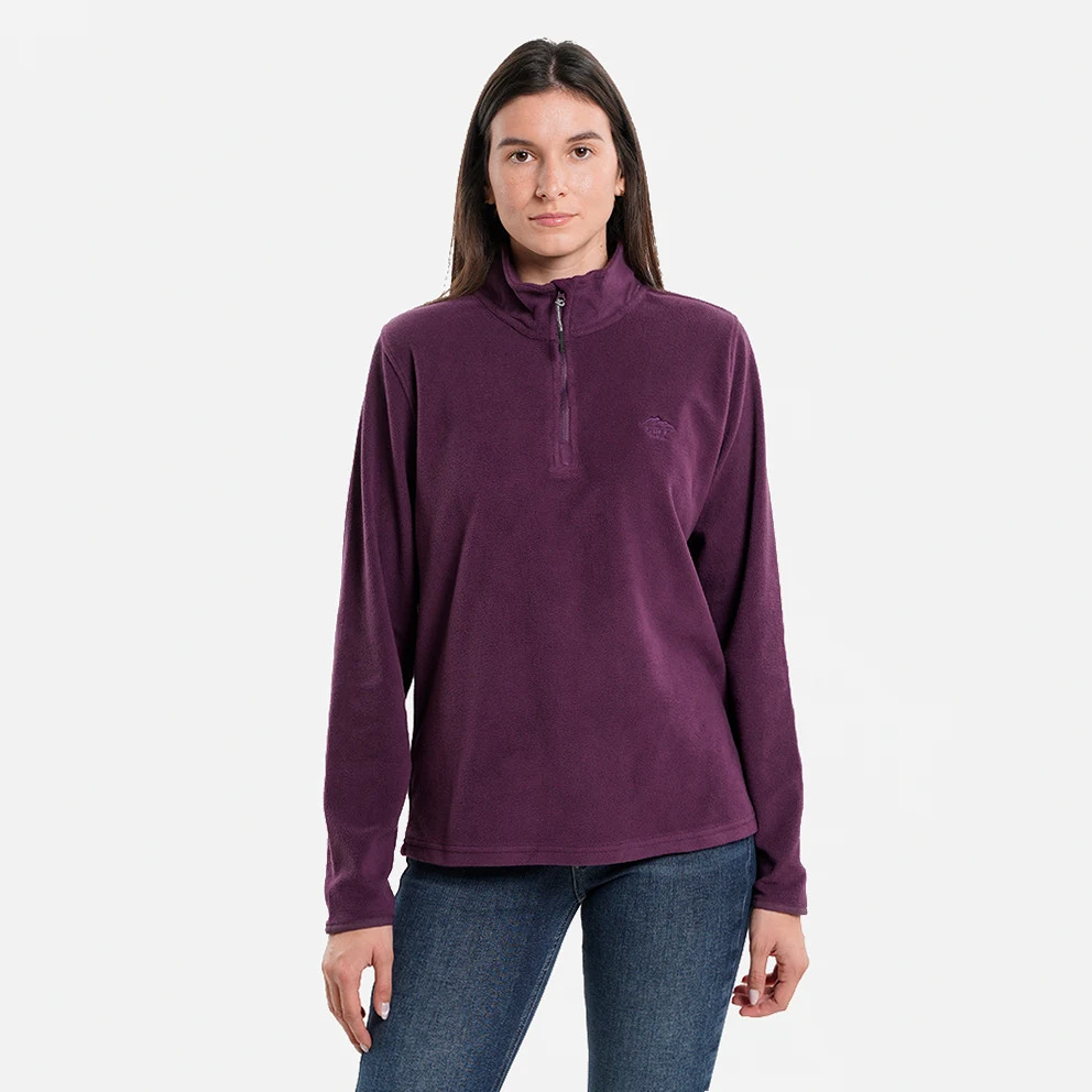 Polar Fleece Women's Half-Zip Sweatshirt