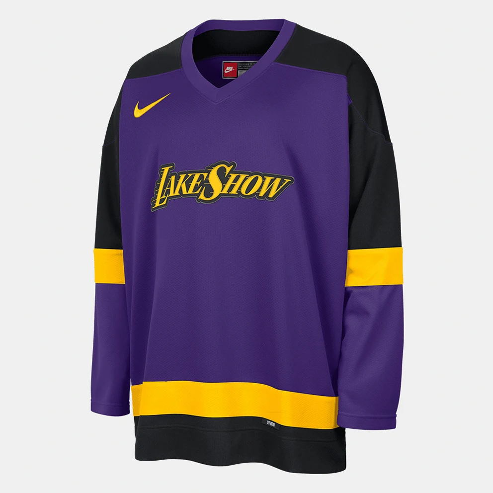 NBA City Edition Los Angeles Lakers Basketball Longsleeve Shirt