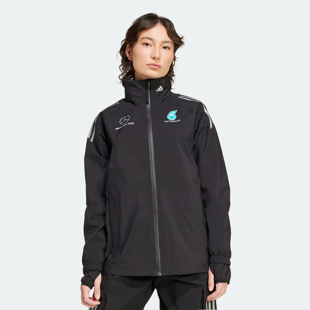 Mercedes - Amg Petronas Formula One Team Mechanics Women's Waterproof Jacket