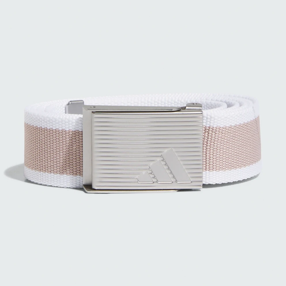 Reversible Striped Webbing Belt