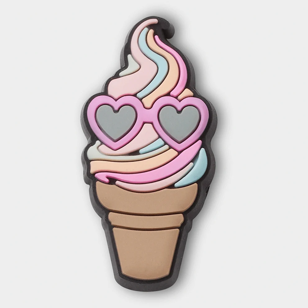 Jibbitz Rainbow Swirl Cone