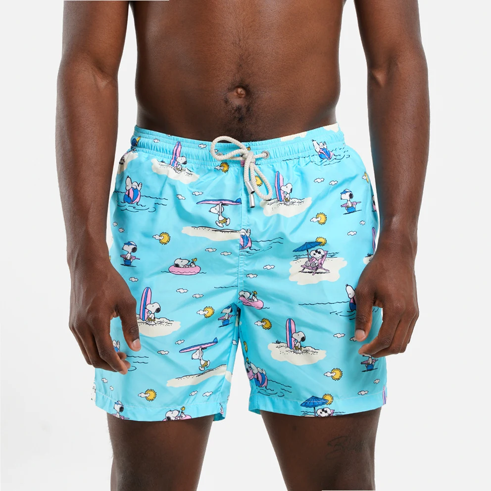 Lighting Snoopy Island Chill Men's Shorts Swimwear