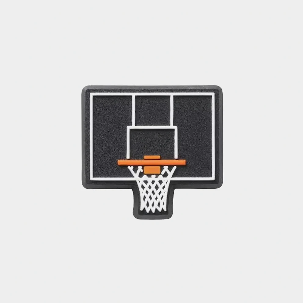 Jibbitz Black Basketball Backboard