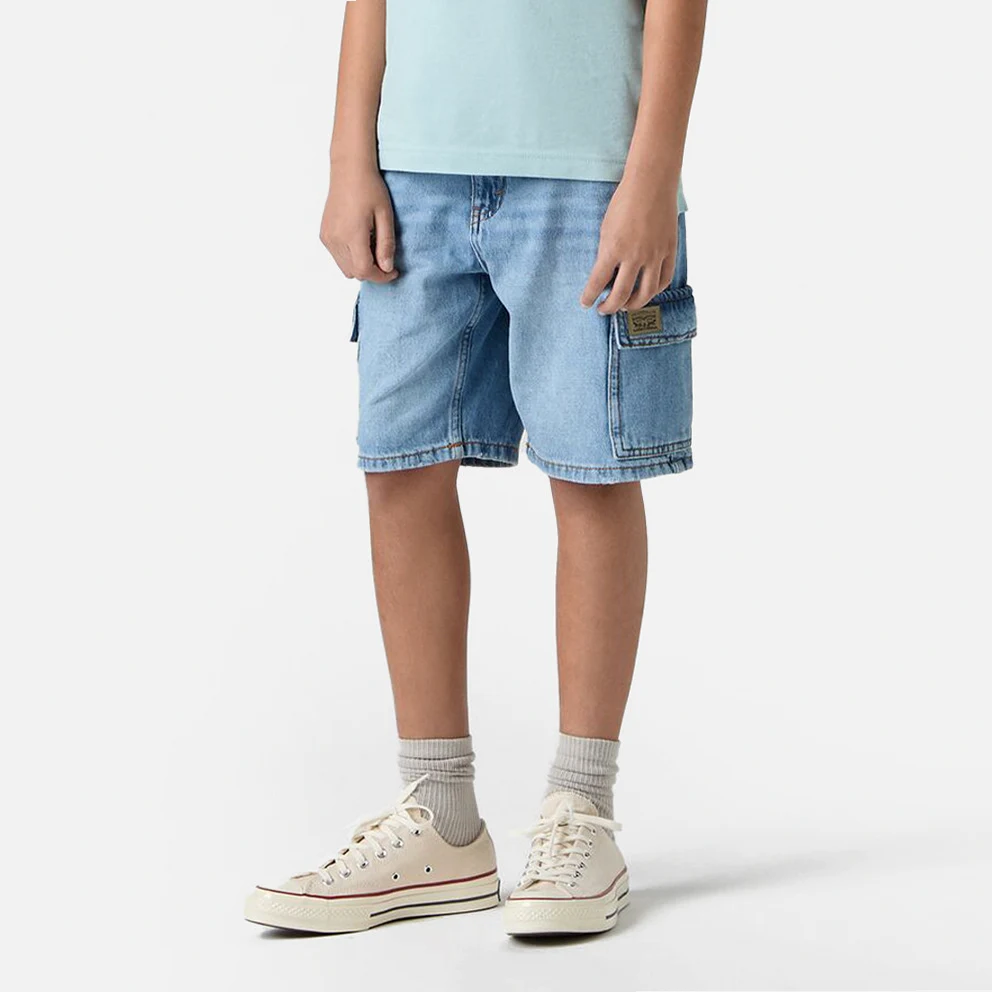 Kids' Jean Cargo Shorts