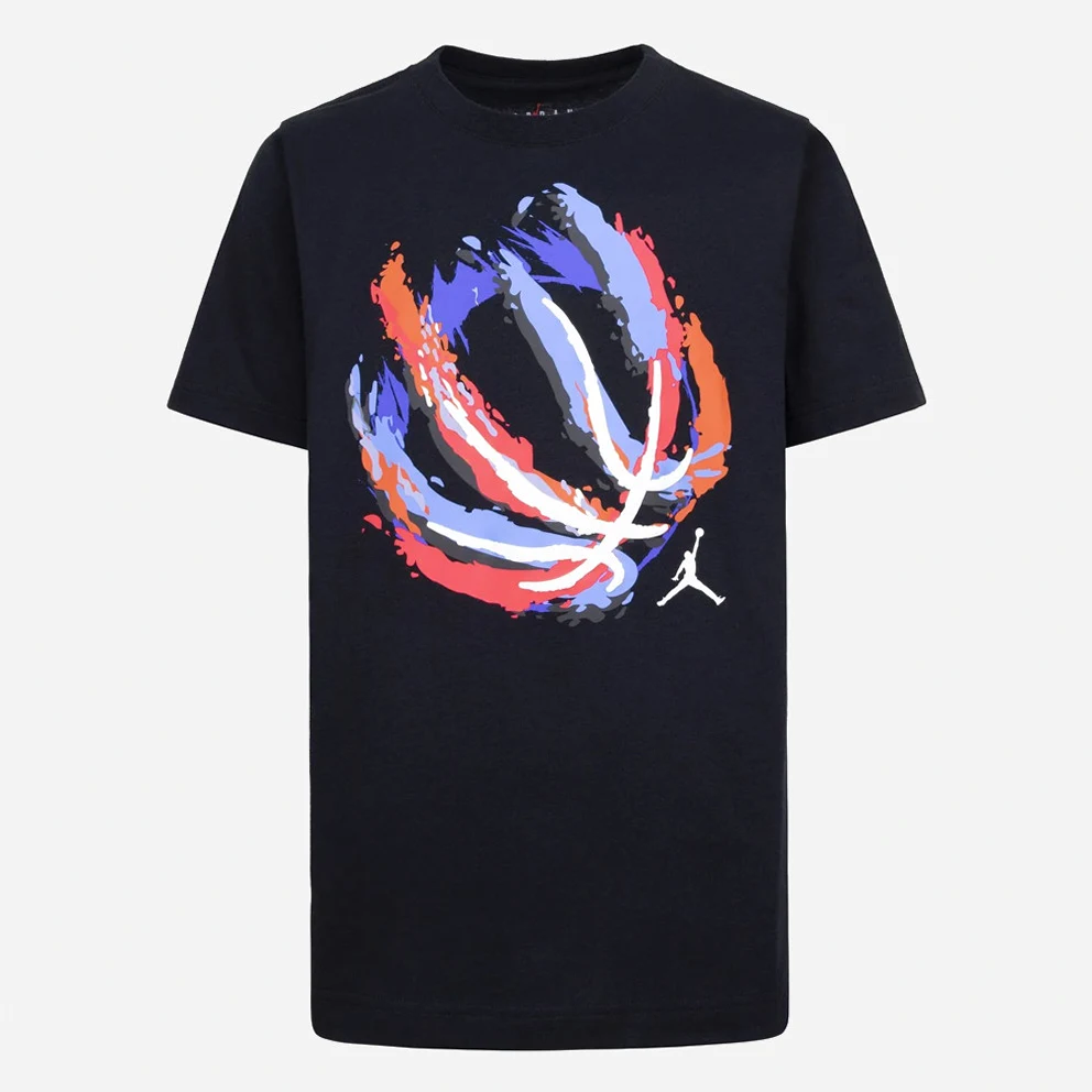 Baskteball Fire Kids'  T-Shirt