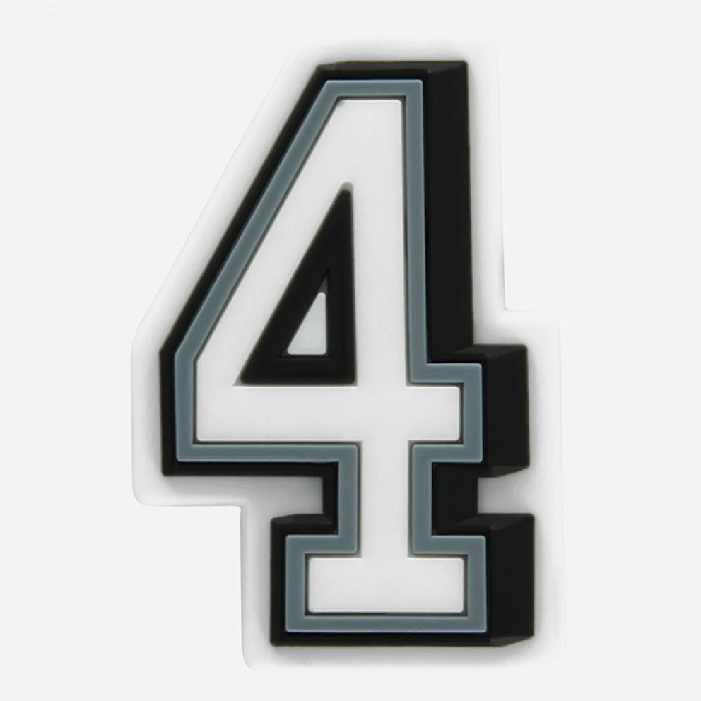 Jibbitz B&W Number 4