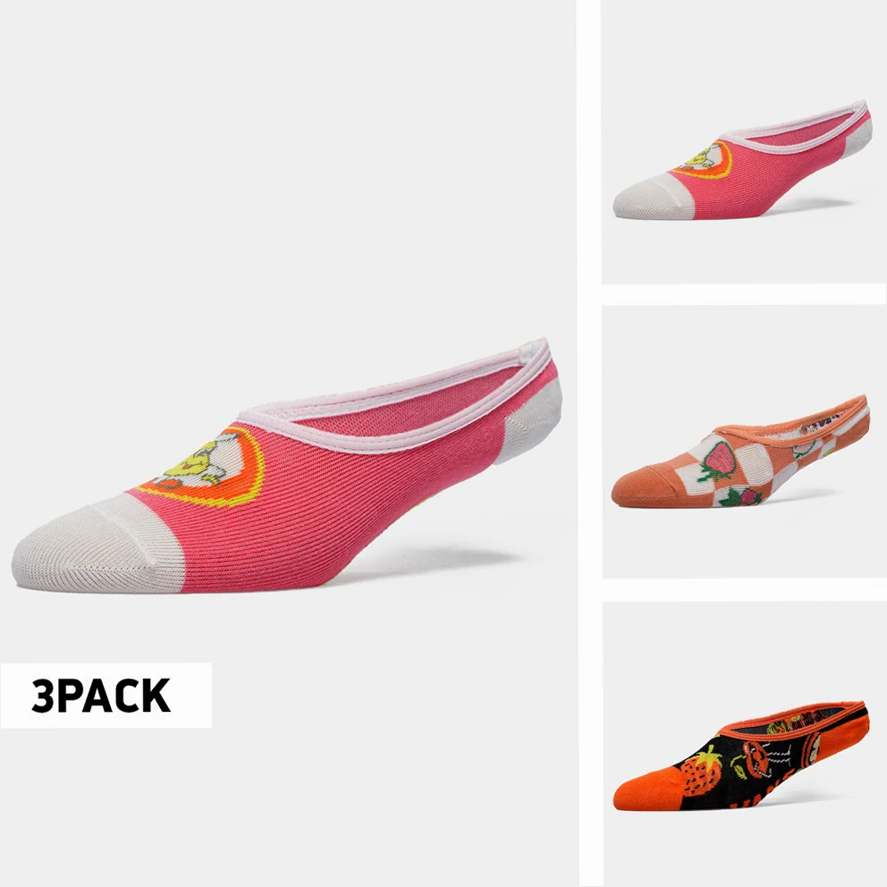 Psychedelic Floral Cano 3-Pack Kid's Socks