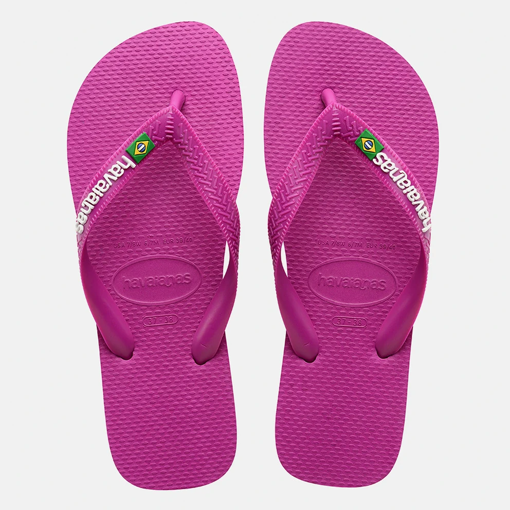 Brasil Logo Unisex Flip-Flops