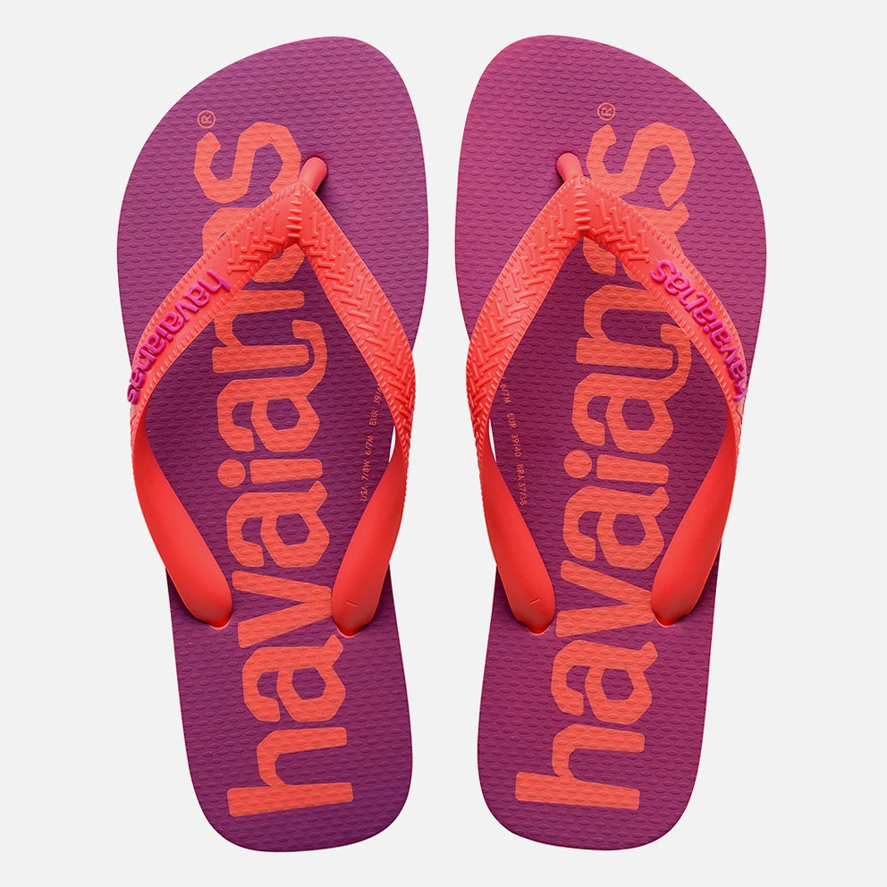 Top Logomania 11 Unisex Flip Flops