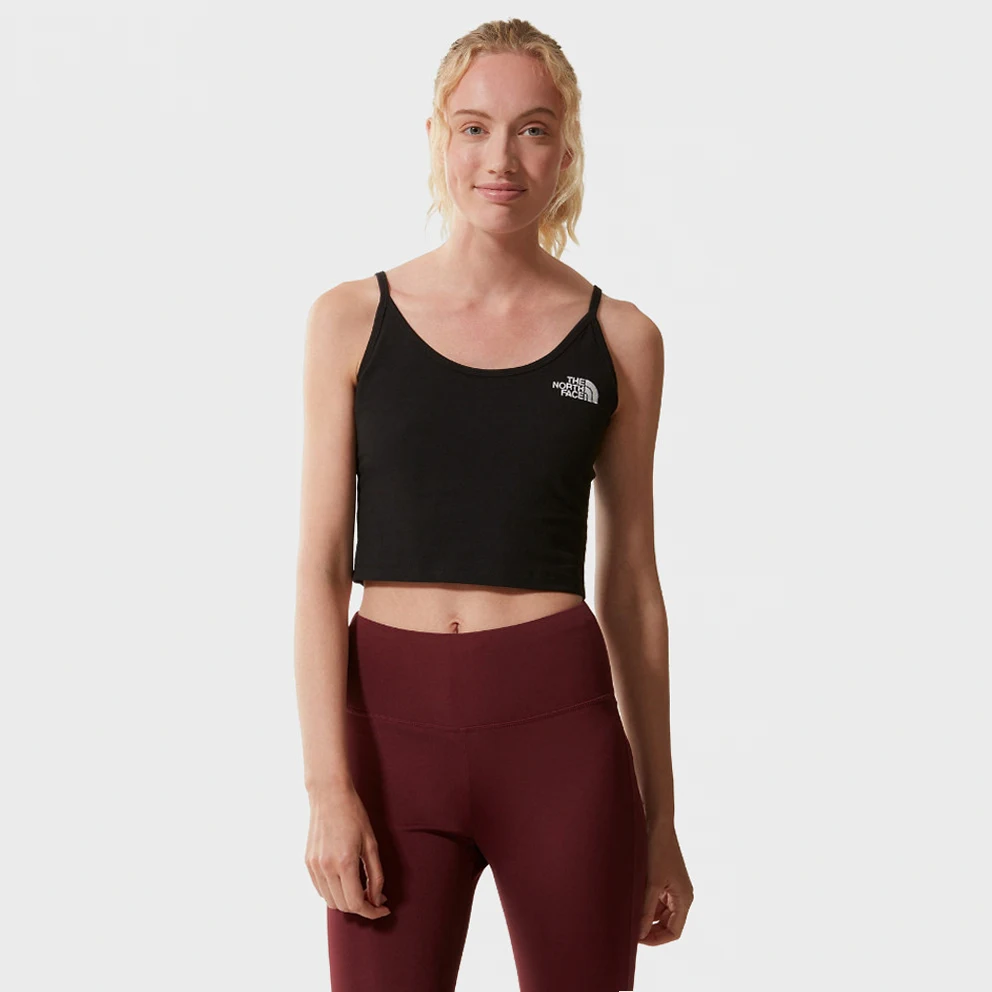 W Crop Tank Tnf Black