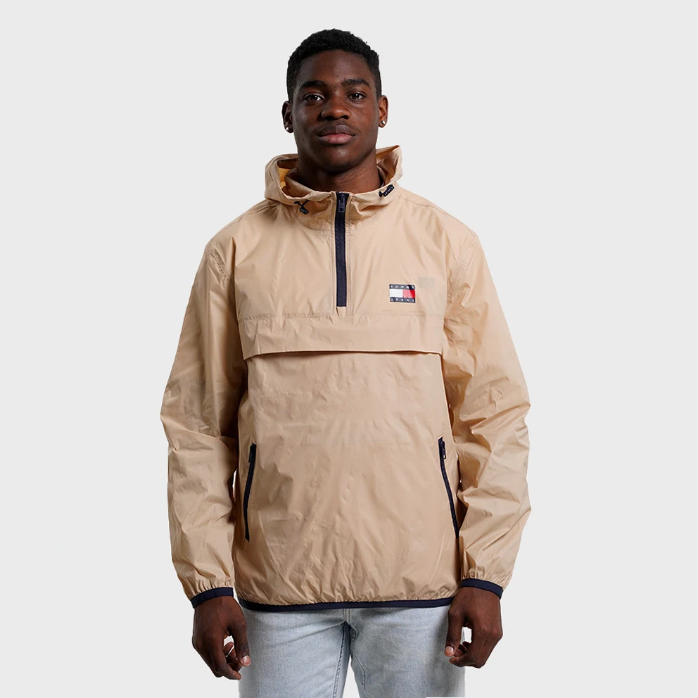 Packable Popover Chicago Men's Windbreaker