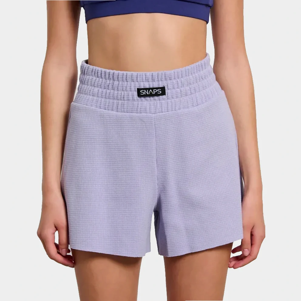 SMUDGE Highwaist Asymmetrical Women's Shorts