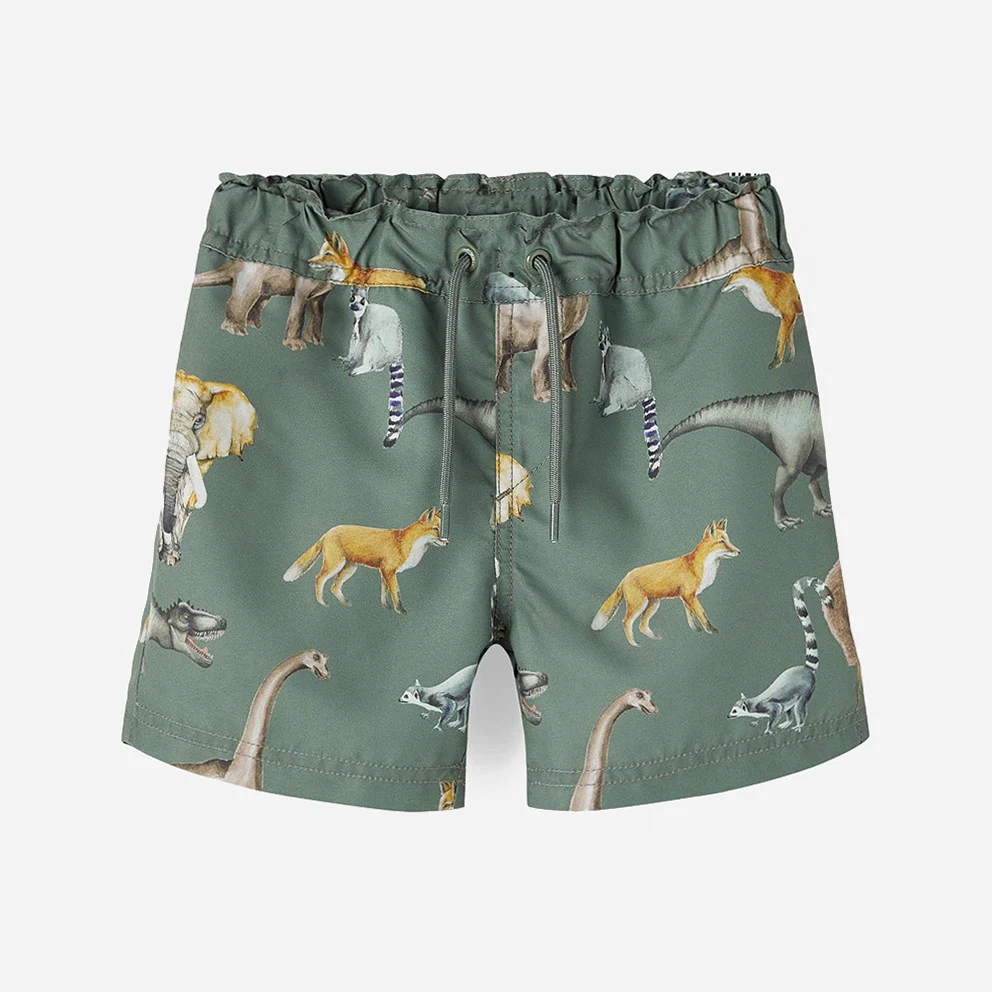 Nmmzimon Long Kid's Swim Shorts