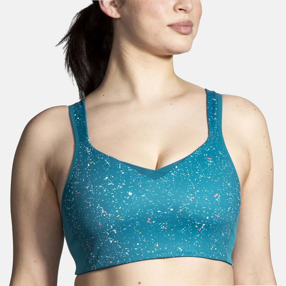 Drive Convertible Run Bra Lagoon Speckle Pr