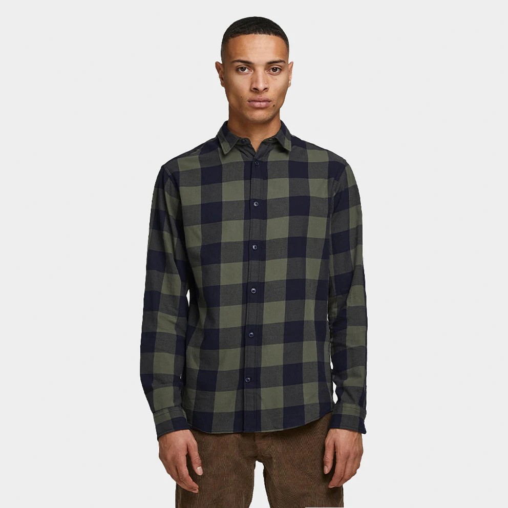 Gingham Checked Men's Shirt
