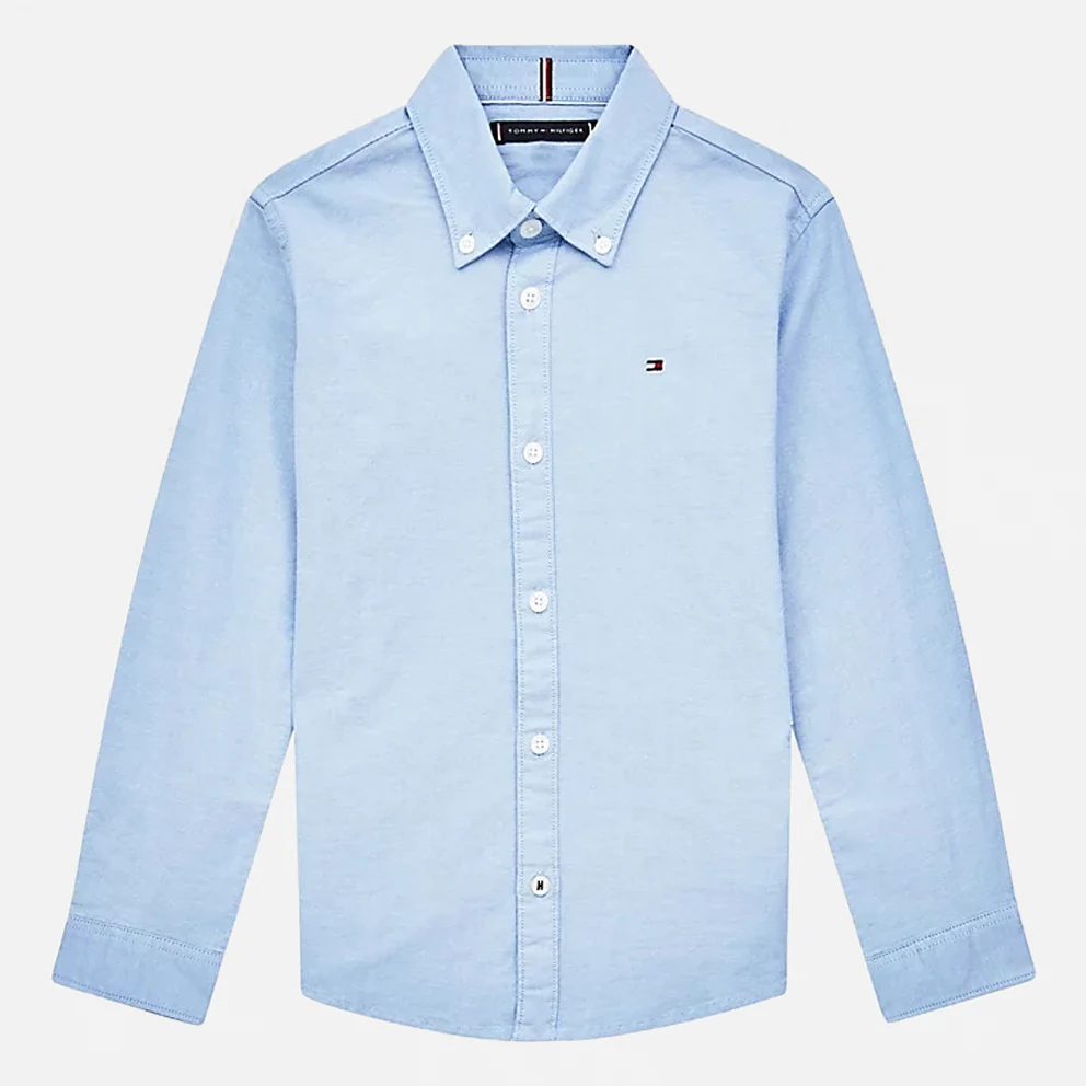 Stretch Oxford Regular Fit Kids' Shirt
