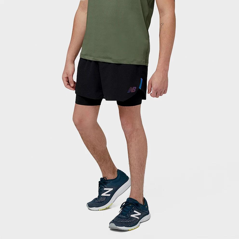 Q Speed 5'' 2 In 1 Men's Running Shorts