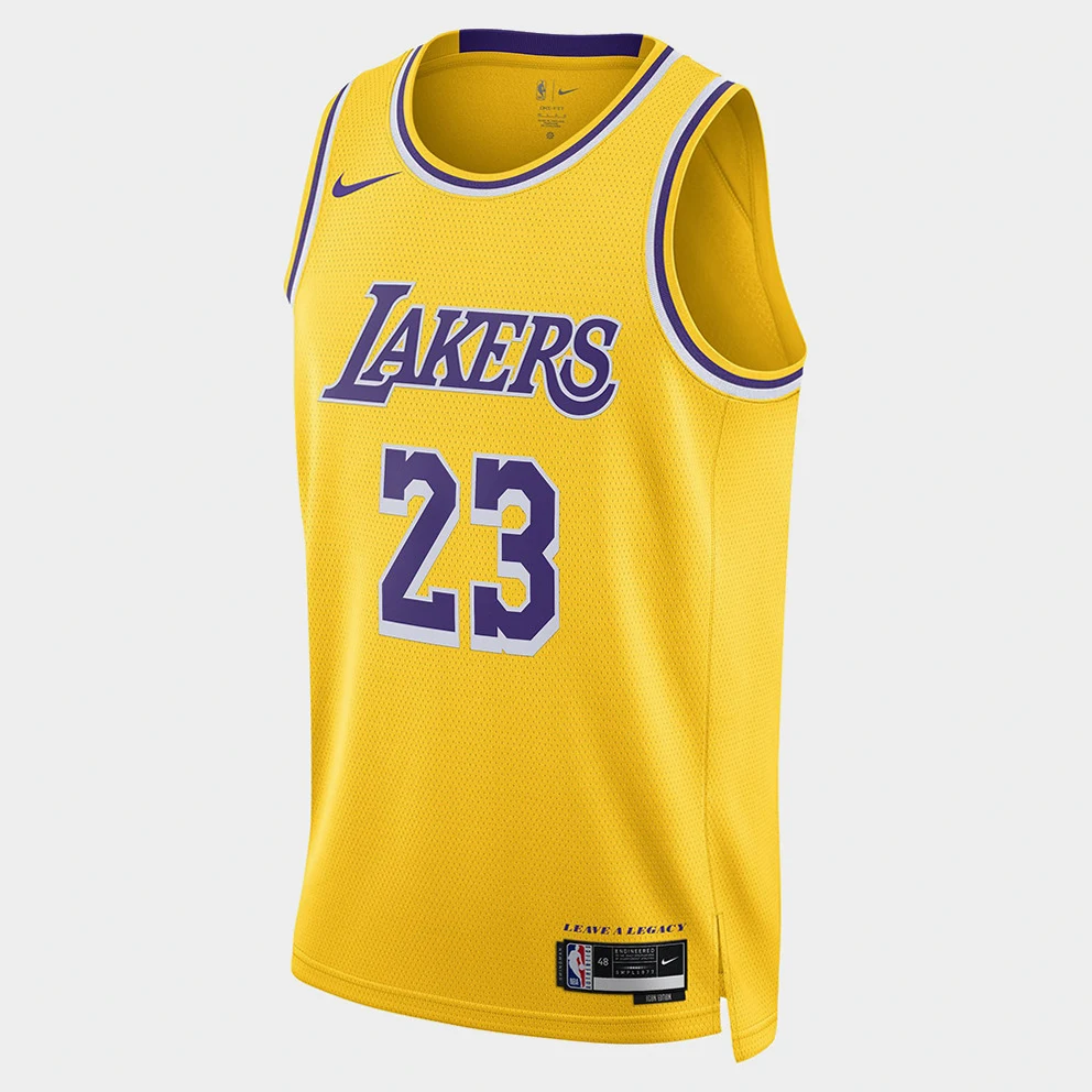 NBA LeBron James Los Angeles Lakers Icon Edition  Basketball Jersey
