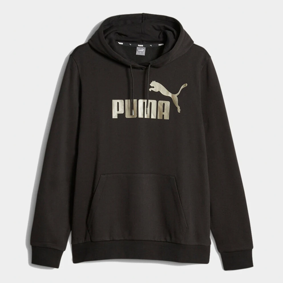 Ess+ Metallic Logo Hoodie